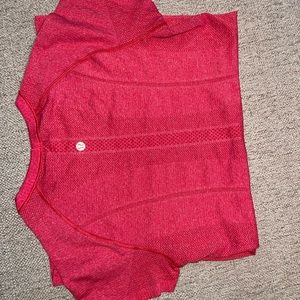 Lululemon Swiftly Red T Shirt